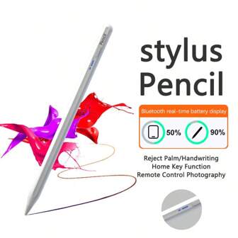 Stylus Pencil Suitable For Ipad Tablets  Phone,Compatible With Apple And Android,Pre Installed Special Conductive Pen Tip, Replaceable Pen Tip, Fast Charging Pencil With Palm Rejection, Tilt Sensitivity