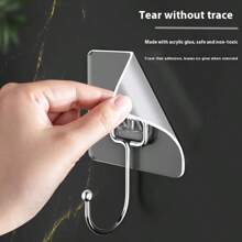 Ganchos para colgar en la pared, sin necesidad de perforar, soporte adhesivo para colgar, ganchos adhesivos para soportar alta carga en dormitorios