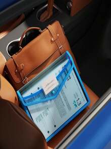 1 件装扩展文件夹，带透明信封，快速扣合，无分隔符，大容量，多种颜色，适合 Letter/A4 尺寸，学校用品，返校