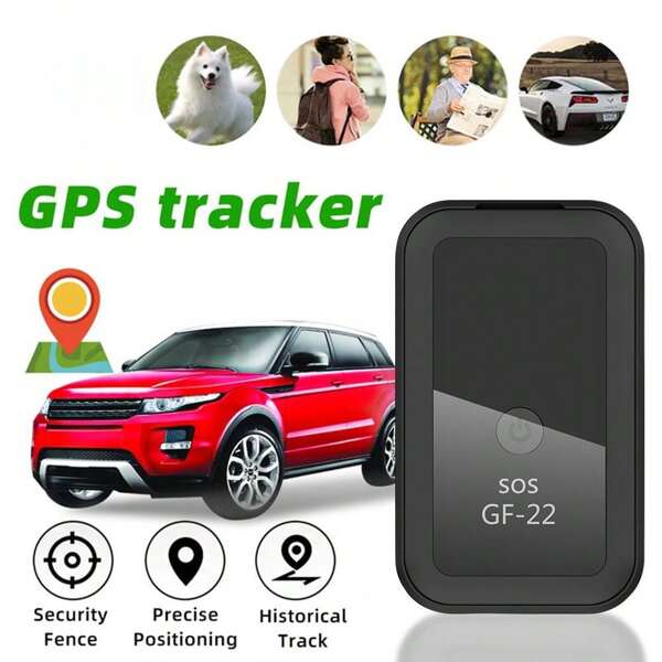 Mini GPS Tracker For Vehicles, Car GPS Tracker, Portable Real-Time Magnetic GPS Tracking Device, Global Coverage Location Tracker, Dog, Truck/Person