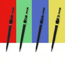 Sombrilla Reforzada - Resistente - con filtro solar - Variedad de Colores - Rojo violeta - Ver 3