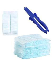 10/40/30 Pieces, Electrostatic Dust Removal Brush Head Replacement, Household Dust Removal Brush Head Replacement, Dust Removal Brush Head Replacement, Suitable For Laundry, Furniture, Car, Keyboard, (Without Handle), Cleaning Supplies, Cleaning Tools, Christmas Supplies, Halloween Cleaning