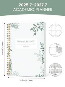 BUBU 2025年极简主义挂历 - 月历，英文版，包含美国节假日，1月至12月参考页，A3尺寸，适合家庭和办公室使用，返校用品 - 彩色 - 查看 4