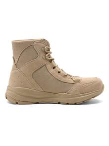 Men's Lightweight Military Tactical Work Boots Outdoor Motorcycle Combat Boots - Khaki - View 3