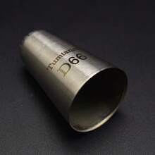 New Piping Tips Large Cake Decorating Tools 5 Pack DIY Flower Icing Cake Piping Nozzles Tips Kit For Cupcakes Stainless Steel Silver - Silver - View 6