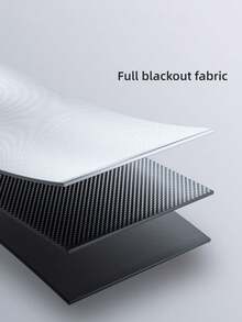 免钻孔遮光窗帘带 3 个吸盘黑色可伸缩卷轴便携式窗帘适用于家庭办公室汽车 - 彩色 - 查看 6