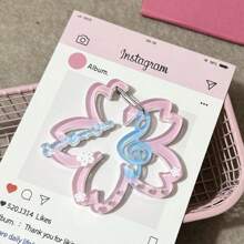 14 Styles Acrylic Mountaineering Buckle Creative Keychain Accessories Pendant Diy Bag Pendant Storage Pendant Mobile Phone Case Pendant Doll Pendant Buckle
