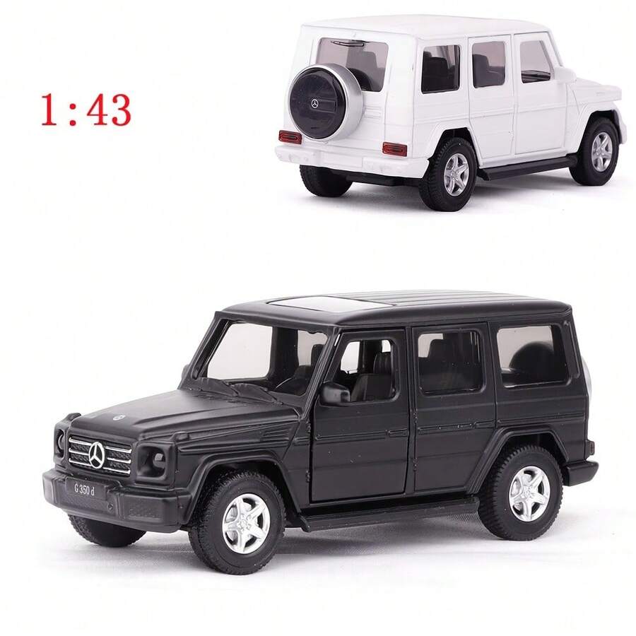 Burago 1:42比例压铸梅赛德斯-奔驰G350b合金汽车模型，儿童玩具汽车摆件，滑行车模型，男孩玩具，生日礼物 - 查看 1