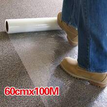 100M Roll Self Adhesive Home Carpet Floor Protector Film Cover Protection Thick. - Clear - View 10
