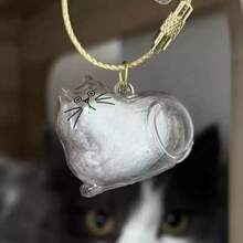 Süße Katzen-Pelz Aufbewahrungskette als Schlüsselanhänger, tragbare Souvenirs kleine Dekorationen, handgemachter Schlüsselanhänger DIY Schlüsselanhänger Zubehör für Schule