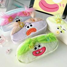 1 estojo fofo de desenho animado, grande capacidade, para estudantes japoneses e coreanos, para meninos e meninas, estojo multifuncional, lápis simples, estojo para lápis, estojo de maquiagem, estojo para lápis, estojo para lavar, estojo para lápis, estojo para lápis, estojo para lápis, estojo para lápis, estojo simples, material escolar, volta às aulas