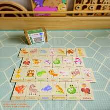 Montessori-Inspired Interactive Animal Learning Set For Early Education - Engage Kids With Hands-On Exploration Of Wildlife & Habitat Concepts