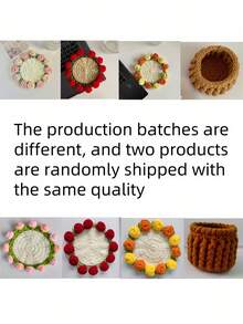 红色花束杯垫+花篮 粉色花束杯垫+花篮 黄色花束杯垫+花篮 - 彩色 - 查看 9