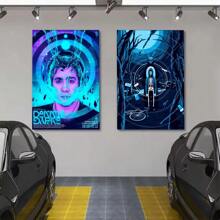 1pc/3PCS Wall Arts Posters Optional Frame Wall Decor,Room Decor Horro D-Donnie D-Darko Poster Wall Art Painting For Home Room Decoration Bedroom Wall Decor Canvas Waterproof Post