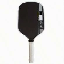 1 pezzo Racchetta da pickleball in fibra di carbonio, progettata con tecnologia di quarta generazione e nucleo in polimero da 16 mm per massima rotazione e costanza, adatta a principianti e professionisti