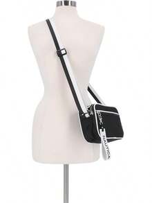 Women's High Seas Camera Crossbody - Bilateral Hitam - View 5