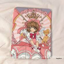 bandai 6 Stück/[720° Drehung] Geeignet für iPad Air Tablet Hülle 6/5 Cartoon Fee iPad 9. Generation, 10. Generation, 10,9 Zoll, Mini 6/7 mit Stifthalter, Pro 11 Acryl 2024 Hart