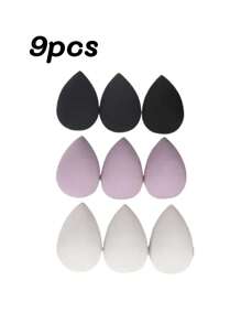 Mini Make-up Schwämme 6/9/15/30/60 Stück, Foundation Blending Schönheits-Schwämme, makellose latexfreie trocken & nass Puder, Creme und flüssige Foundation für alle Hauttypen