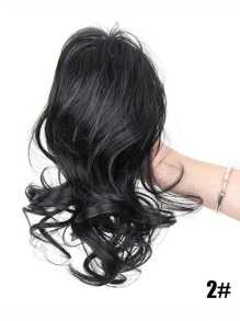 14 英寸马尾辫接发 夹式马尾辫接发 卷曲波浪马尾辫接发 合成耐热爪夹马尾辫接发 适合女性和女孩 蓬松爪夹假发 适合婚礼、派对和日常佩戴 - 彩色 - 查看 17