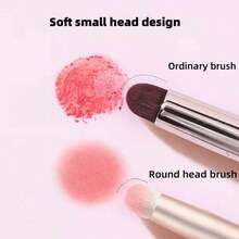 High Quality Lipstick Brush With Cap For Lip Makeup Beginners Easy To Clean And Reusabl