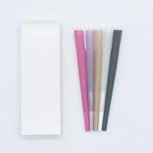 1000/200/100/50/30/10 Stück Natürliche vorgefertigte Cones Drehjapiere - King Size Ultra dünn & langsam brennende Rauchcones mit Spitzen/Röhrchen - Trompeten-Röhrchen Drehjapiere als Geschenk zu Feiertagen/Valentinstag & Raucherzubehör, Vatertags-Geschenk