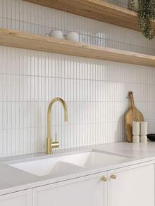 4/10/20pcs(Thickened Design)3D Straight Mosaic Peel And Stick Backsplash, Kitchen Backsplash Tiles, Self-Adhesive Tile For Kitchen Bathroom, Thicker Waterproof,Home Decor Wallpaper Wall Paper Wall Stickers Room Decor Wall Decor Bedroom Living Room Decor - Multicolor - View 6