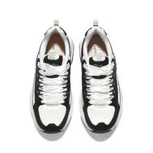 Skechers Zapatillas deportivas de moda con cordones de la Serie D`LITES 896156 - Blanco y negro - Ver 4