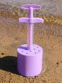 1 件煤球夹沙挖工具，沙滩沙玩套装 - 户外沙模，无烟煤球形挖沙器 - 彩色 - 查看 9