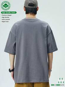 Men T-Shirts - Dark Grey - View 2