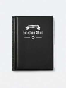 1 szt. NICEYARD 120/60 kieszonkowy syntetyczny skórzany album na monety z kolekcji książek torba do przechowywania pieniędzy folia PVC - Wielokolorowe - Zobacz 6