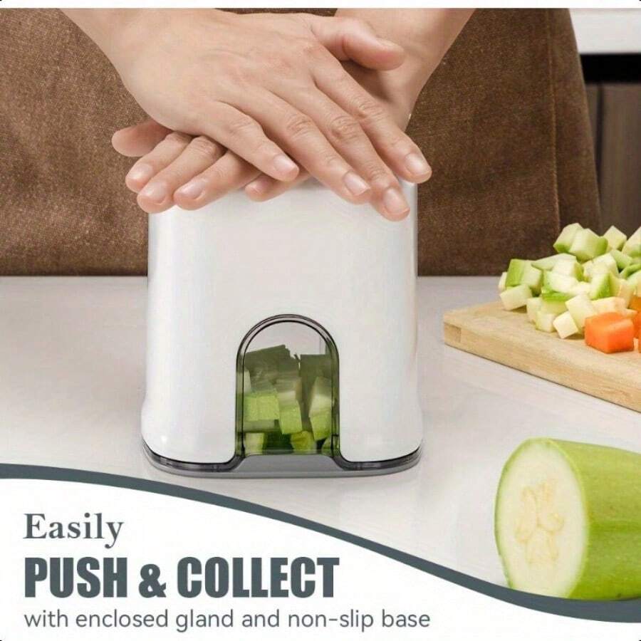 Household Multi-Functional Vegetable Cutter, Dice-Cutter, Vegetable Cutter For Dicing And Cutting Into Strips