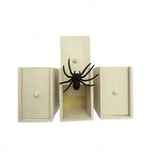 1 pieza Caja de broma de araña - Gastar bromas a tu familia - Gastar bromas a tus amigos - Juguete de broma - Regalo de broma - Juguete de fiesta - Regalo de vacaciones - Regalo de cumpleaños - Regalo - Juguete