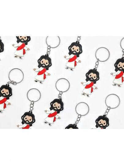 Chaveiro De Jesus Emborrachado 10un Lembrancinha Misa Culto