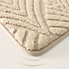 Geometrisches Muster Badezimmermatte Set, weicher rutschfester Duschvorleger aus Mikrofaser mit Toilettendeckelbezug, dick saugfähiger Plüschteppich für Schlafzimmer, Küche, Wohnzimmer Heimdekoration, perfektes Urlaubsgeschenk