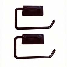 Kitchen Towel Holder Bathroom Toilet Paper Holder Solid Paper Towel Dispenser Cling Film Rack Roll Paper Holder Wall Mount Storage Organizer Rack Stand Waterproof Self Adhesive Stainless Steel - Multicolor - View 13