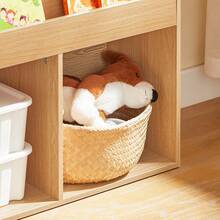 SoBuy Children Kids Bookcase Bookshelf Storage Display Shelf Rack Organizer White W73 X D30 X H80cm KMB01-W - Maple - View 9