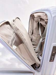 Maleta De viaje de 15KG Para Avión 20 Pulgadas,Equipaje DE Mano Rígida con 4 Ruedas de 360grados,candado incorporado.dos Colores hermosos para en el aeropuerto simpre con birllantes - Celeste - Ver 8