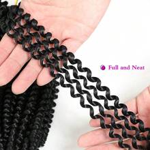 1-6 Packs Spring Twist Braiding Hair Spring Twists Bomb Twist Hair Synthetic Fiber Fluffy Twist Crochet Braids Low Temperature Fiber Crochet Hair For Women Braiding Hair - Multicolor - View 6