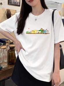 Women Undershirt Tops - White - View 1