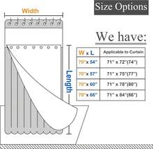 Frosted Snap-In Shower Curtain Liner Replacement, Waterproof Premium PEVA Lightweight, 70x54 - 銅色 - 查看 9