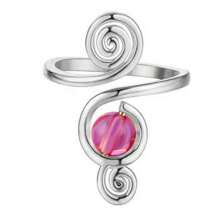 1 pieza/Set de 3 piezas Anillos de dedo ajustables para mujeres con piedras de CZ, cristales, flor y diseño de flecha abierta para joyas de pie de verano en la playa