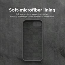 Skin-Friendly Liquid Silicone Phone Case - Ultra Thin, Anti-Slip & Plush Lined For Shockproof - 13 Colors Fits Phone 11/12/13/14/15/16/17All Models - 玫紅色 - 查看 9