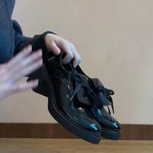 Women Loafers Shoes - 黑色 - 查看 3