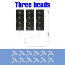 Sunlight LED Green Plant Grow Light USB Cycle Timing Auto On/Off Indoor 5Levels Dimmable Black Quantum Board Planting Fill Lamp 5V Bonsai Hydroponic Greenhouse Tent Growth Box Potting Succulent Seedlings Lights Red Blue UV IR Adjustable Brightness Moss Vegetable Fruit Cactus Flower Professional Cultivation Lighting 1-4 Heads 72/144/216/288leds