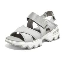 Skechers Sandalias ligeras y duraderas de moda para mujer, calzado casual y transpirable para la playa 119710, primavera/verano - Gris - Ver 7