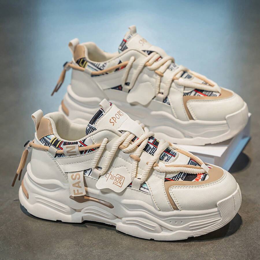 Women Sports Shoes - A055白黑 - 查看 1