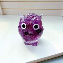1pc Crystal Drops Make Owl Products, Crystal Upholstery, Crystal Owl Indoor Ornament Gift, Crystal Owl Statue Crafts