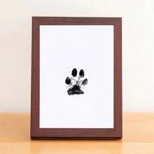 2pcs Pet Paw Print Set 2025 New Non-Contact Ink Pad, Easy Pet Paw Print Pad To Commemorate Pet Growth, Pet Footprint Ink-Free Pad To Preserve Cat/Dog Paw Print Pet Keepsake.Pet Toy Storage Box, Toys And Sundries Storage Basket