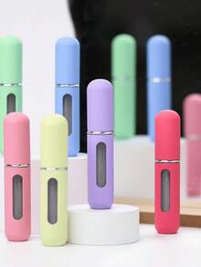 6/3/1 Chai đựng nước hoa màu kẹo 5ml có thể nạp lại, Chai phun nước hoa có thể nạp lại, Bình xịt nước hoa du lịch, Bình đựng dung dịch rỗng mini di động, Vật dụng cần thiết khi đi du lịch, Túi đựng đồ du lịch đi biển, Kỳ nghỉ hè trở lại trường, Chai chia phần, Chai xịt, Có thể tái sử dụng. Chai chia phần dung dịch. Bình chứa dung dịch, Bình xịt mịn, Chai phun sương Chai du lịch ngày lễ - Nhiều màu - Xem 4