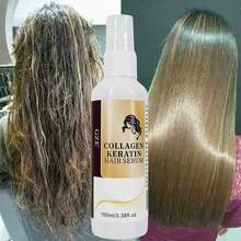 GZE Collagen & Keratin No-Rinse Hair Mist, Silky Smooth Hair Essence Spray - Suitable For All Hair Types, Moisturizing & Nourishing, Reduces Heat Damage